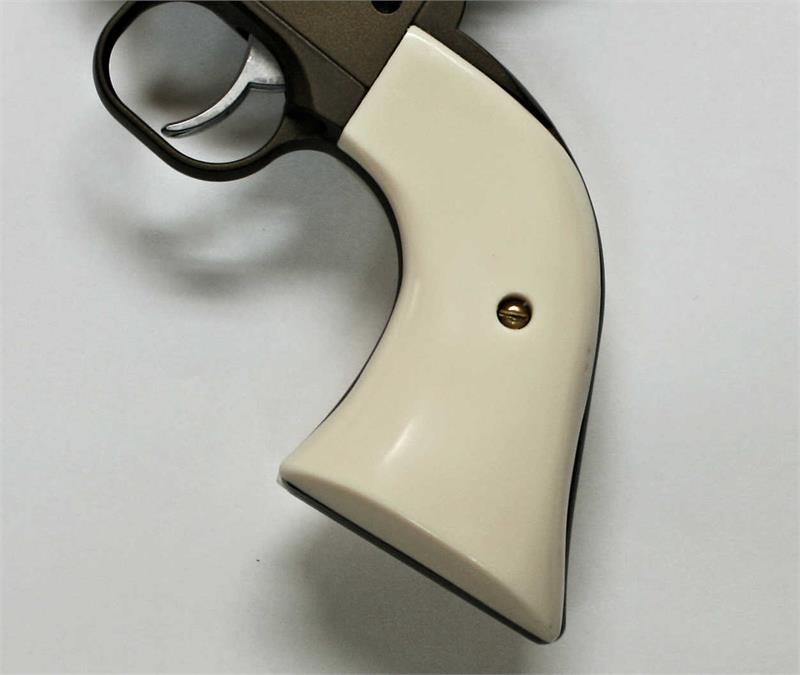 Ruger Wrangler .22 Revolver Ivory-Like Grips With Steer