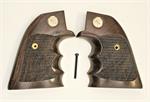 Colt SAA Claro Walnut Range Special Grips With Finger Grooves