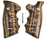 Smith & Wesson N Frame Smooth Zebrawood Combat Grips